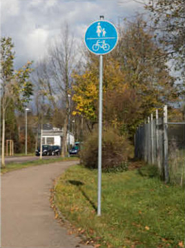 Befestigung Verkehrsschild Erdboden Erdanker